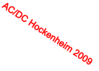 AC/DC Hockenheim 2009